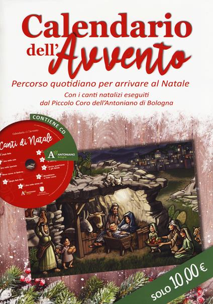 Calendario dell'Avvento. Percorso quotidiano per arrivare al Natale. Con CD-Audio - copertina