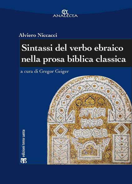 Sintassi del verbo ebraico nella prosa biblica classica - Alviero Niccacci - copertina
