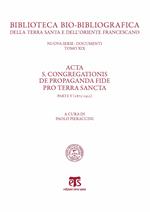 Acta S. Congregationis de Propaganda Fide pro Terra Sancta. Vol. 5: 1873-1922.