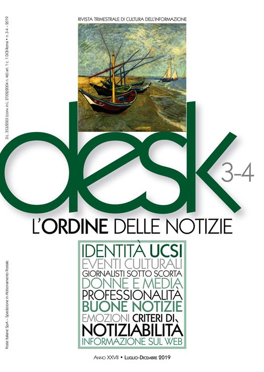 Desk. L'ordine delle notizie - copertina