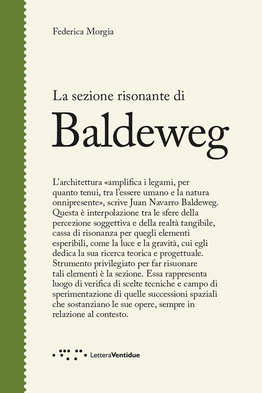 La sezione risonante di Baldeweg - Federica Morgia - copertina