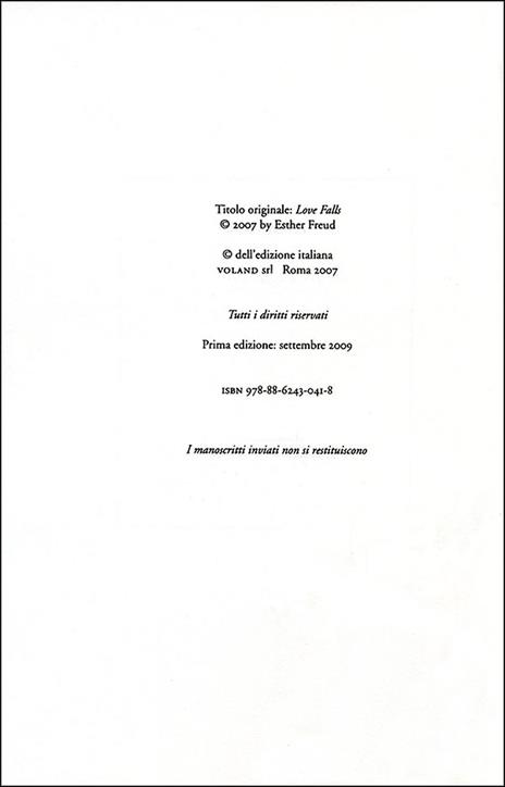 Innamoramenti - Esther Freud - 2