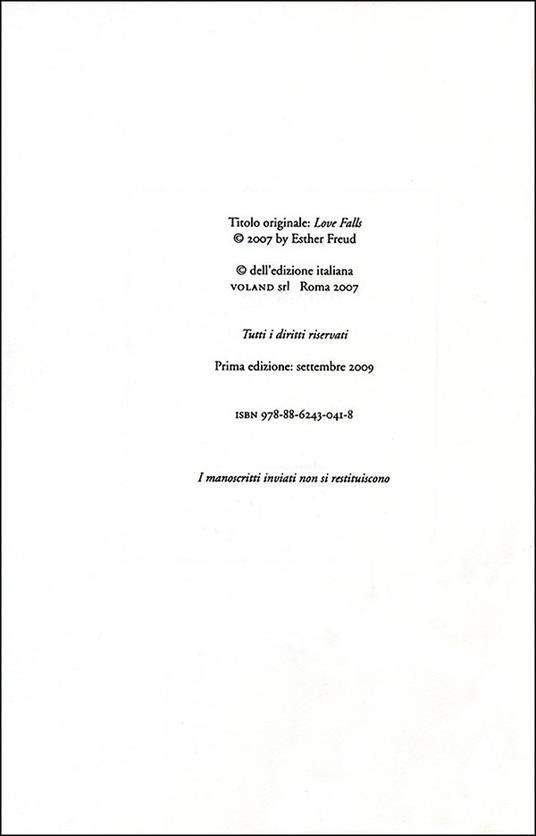 Innamoramenti - Esther Freud - 2