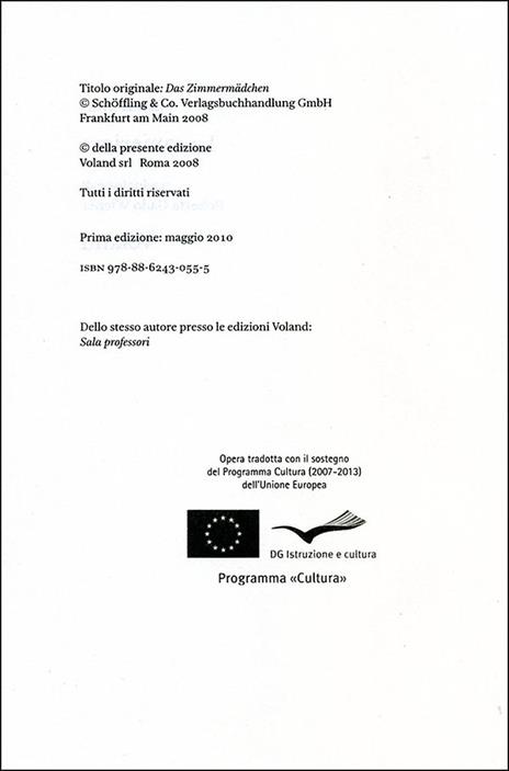 La cameriera - Markus Orths - 2