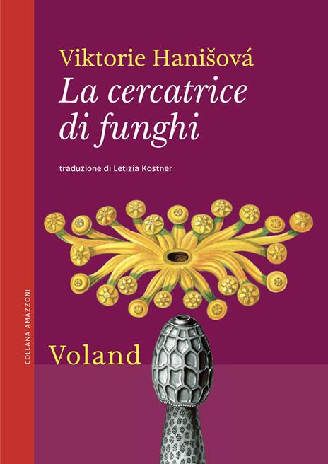 La cercatrice di funghi - Viktorie Hanisová - copertina