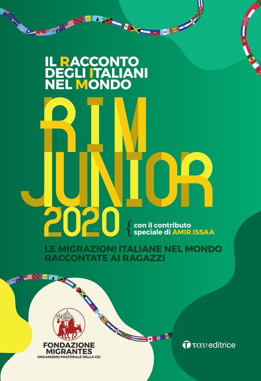 Il racconto degli italiani nel mondo. RIM Junior 2020. Le migrazioni italiane nel mondo raccontate ai ragazzi - copertina