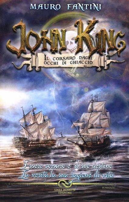 Il corsaro dagli occhi di ghiaccio - Mauro Fantini - copertina