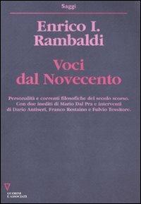 Voci del Novecento - Enrico Isacco Rambaldi - copertina