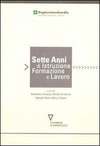 Sette anni di istruzione, formazione e lavoro - copertina