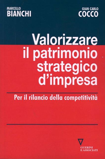 Valorizzare il patrimonio strategico d'impresa. Per il rilancio della competitività - Marcello Bianchi,Gian Carlo Cocco - copertina