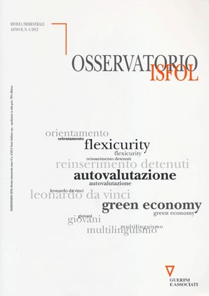Osservatorio Isfol (2012). Vol. 4 - copertina