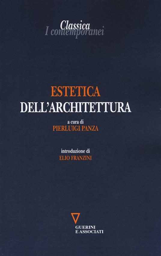 Estetica dell'architettura - copertina