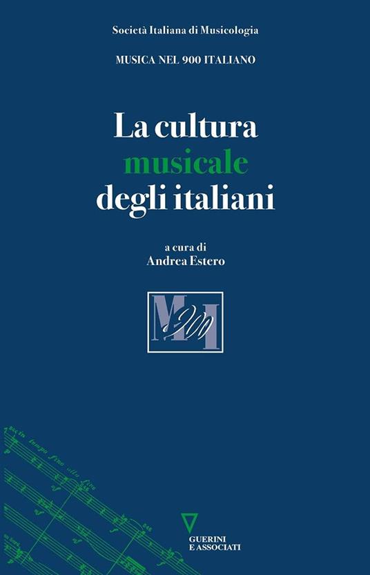 La cultura musicale degli italiani - copertina