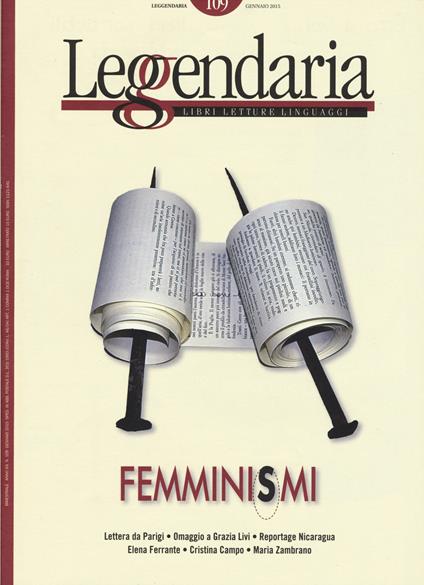 Leggendaria. Vol. 109: Femminismi - copertina