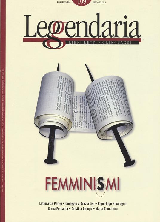 Leggendaria. Vol. 109: Femminismi - copertina