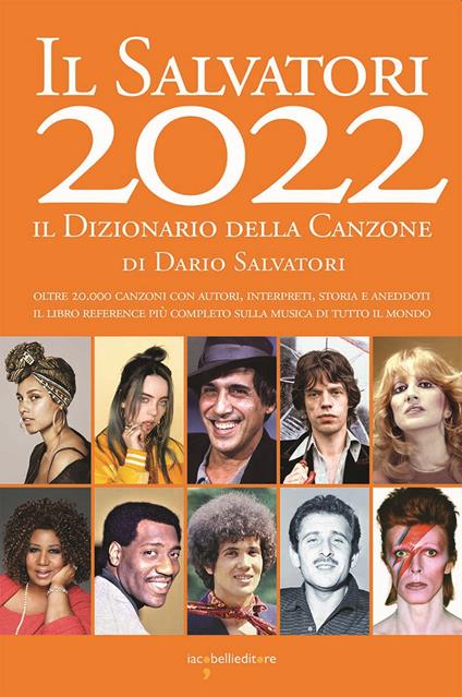 Il Salvatori 2022. Il dizionario della canzone - Dario Salvatori - copertina