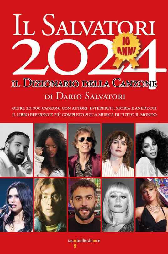 Il Salvatori 2024. Il dizionario della canzone - Dario Salvatori - copertina