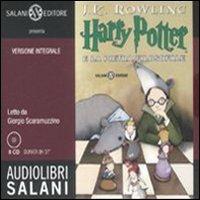 Harry Potter e la pietra filosofale letto da Giorgio Scaramuzzino. Audiolibro. 8 CD Audio. Vol. 1 - J. K. Rowling - copertina