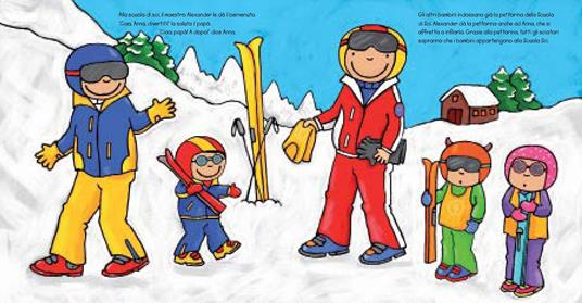 Anna impara a sciare. Ediz. illustrata - Kathleen Amant - 2