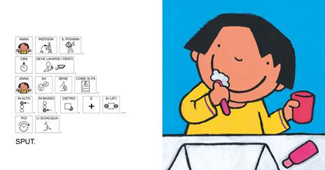 Anna e l'ora della nanna. Libro in simboli. Ediz. a colori - Kathleen Amant - 3