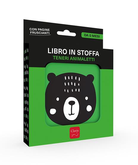 Teneri animaletti. Libro in stoffa. Ediz. a colori - copertina