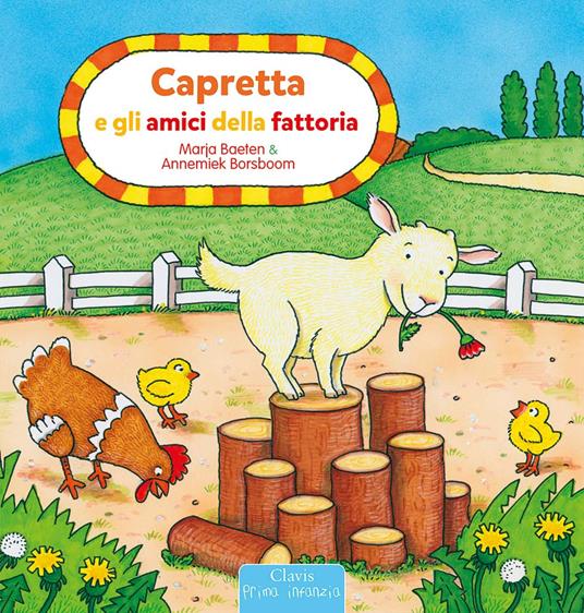 Capretta e gli amici della fattoria - Marja Baeten - copertina