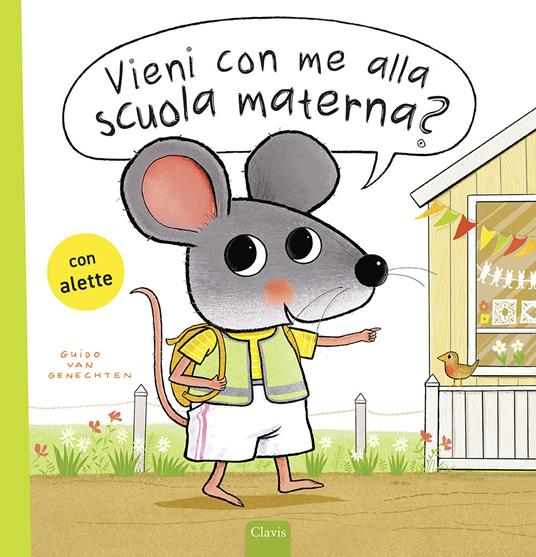 Vieni con me alla scuola materna? Ediz. a colori - Guido Van Genechten - copertina