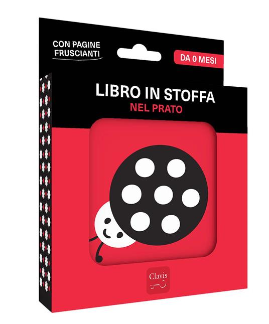 Nel prato. Libro in stoffa. Ediz. a colori - copertina