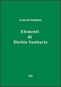 Elementi di diritto sanitario - Letterio Daidone - copertina