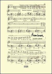 Feminae, vocativo plurale - Massimo Scalabrino - copertina
