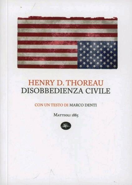 Disobbedienza civile - Henry David Thoreau - copertina