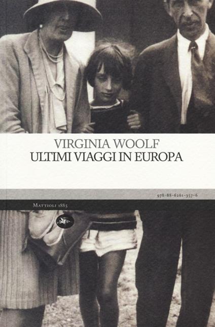 Ultimi viaggi in Europa - Virginia Woolf - copertina