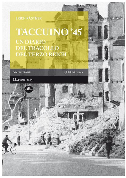 Taccuino '45. Un diario del tracollo del Terzo Reich - Erich Kästner - copertina