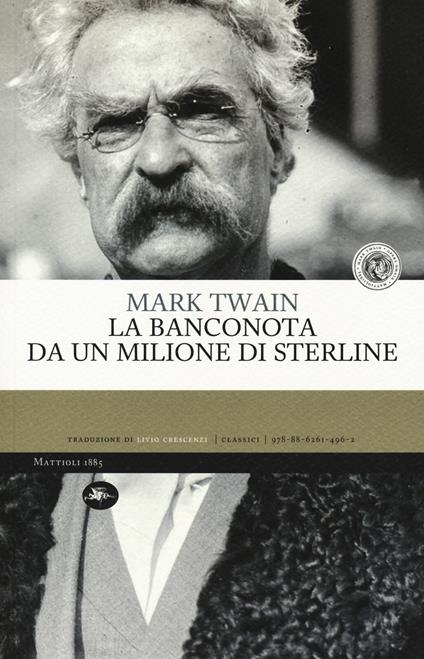 La banconota da un milione di sterline - Mark Twain - copertina