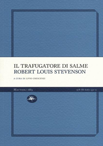 trafugatore - Robert Louis Stevenson - copertina