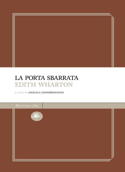 La porta sbarrata - Edith Wharton,Angelica Chondrogiannis - ebook
