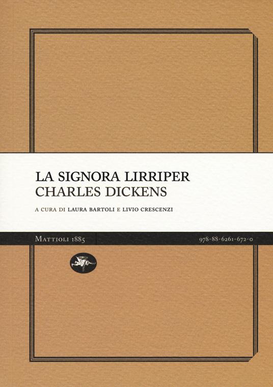 La signora Lirriper - Charles Dickens - copertina