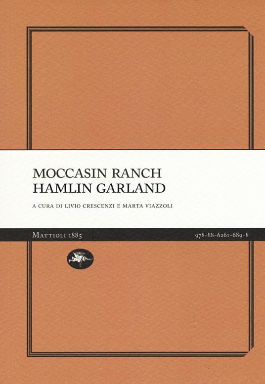 Moccasin ranch - Hamlin Garland - copertina