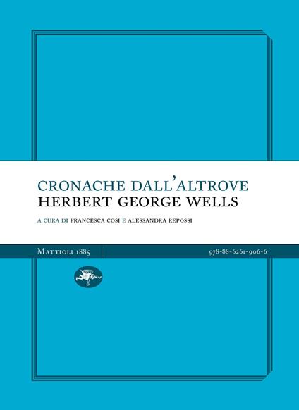 Cronache dall'altrove - H. G. Wells - copertina