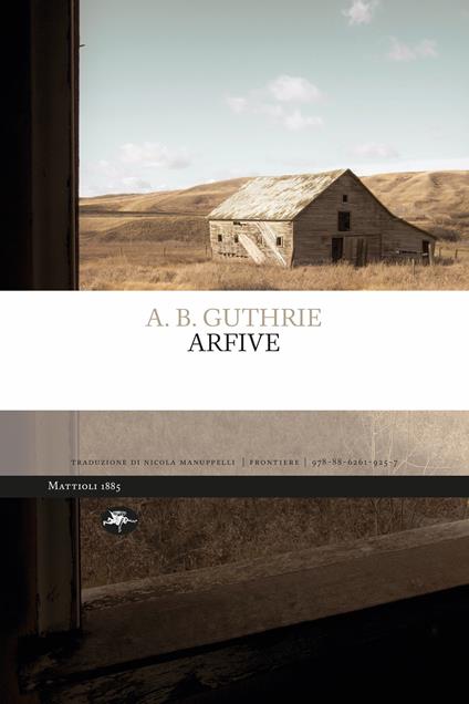 Arfive - A. B. Guthrie - copertina