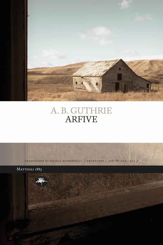 Arfive - A. B. Guthrie - copertina