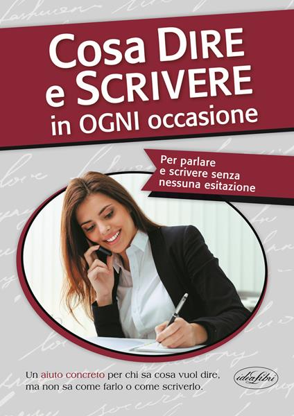 Cosa dire e scrivere in ogni occasione - copertina