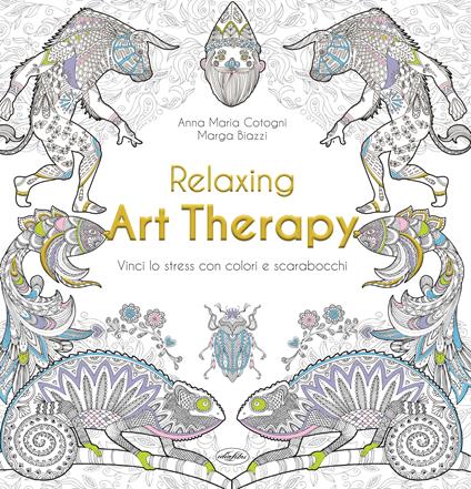 Relaxing art therapy - copertina