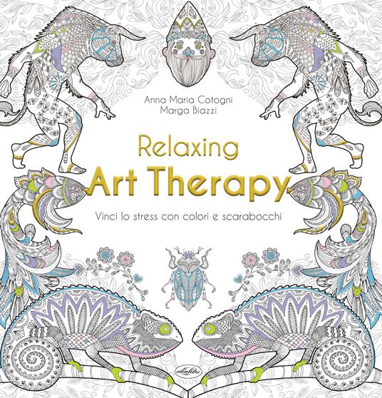 Relaxing art therapy - copertina