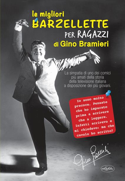 Le migliori barzellette per ragazzi - Gino Bramieri - copertina