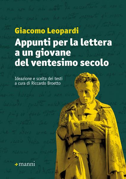 Appunti per la lettera a un giovane del ventesimo secolo - Giacomo Leopardi - copertina