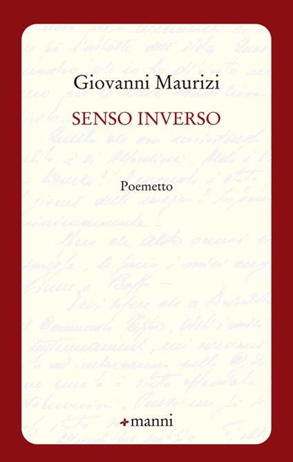 Senso inverso. Poemetto - Giovanni Maurizi - copertina