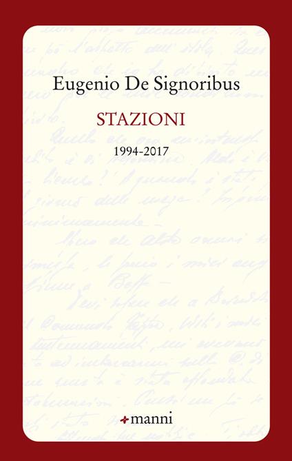Stazioni. 1994-2017 - Eugenio De Signoribus - copertina