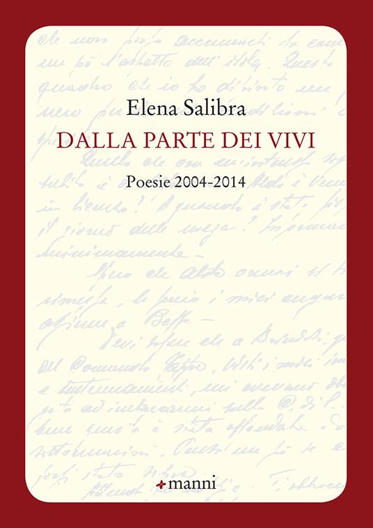 Dalla parte dei vivi. Poesie 2004-2014 - Elena Salibra - copertina