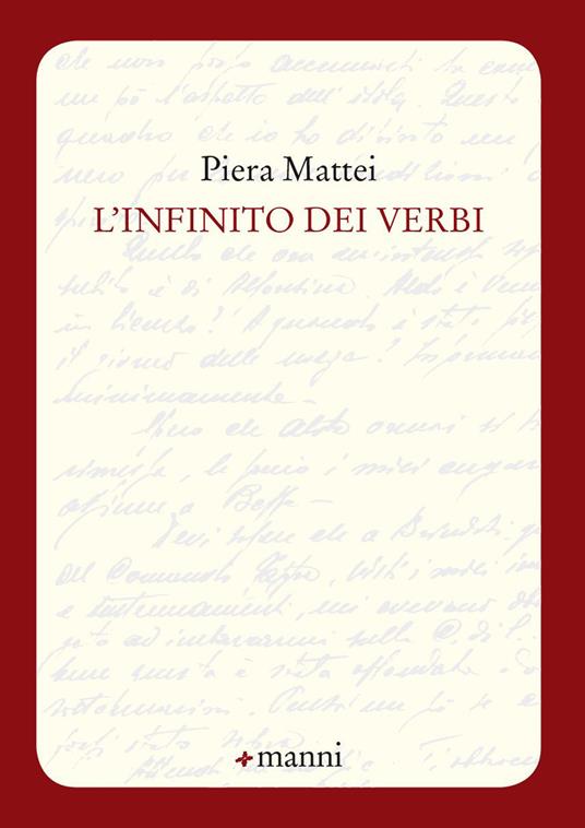 L' infinito dei verbi - Piera Mattei - copertina
